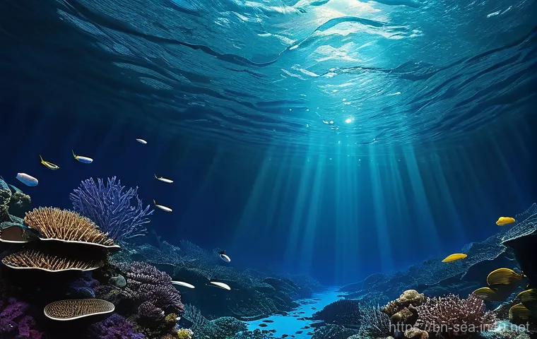 해양공학 해양 센서 네트워크 - **Prompt 1: Deep-Sea Sensor Network - The Ocean's Hidden Eye**
    "A visually stunning and intricat...